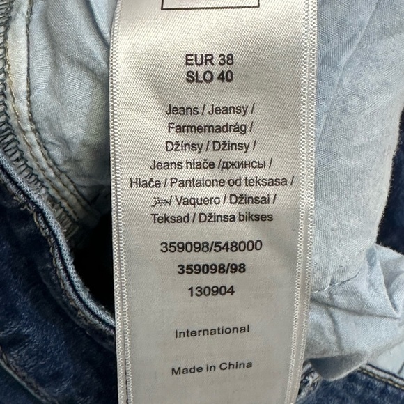 Orsay European Women’s Embellished Skinny Jeans Size 38 EU US Size 8 - Picture 9 of 14